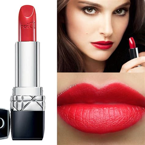 dior 999 red lipstick